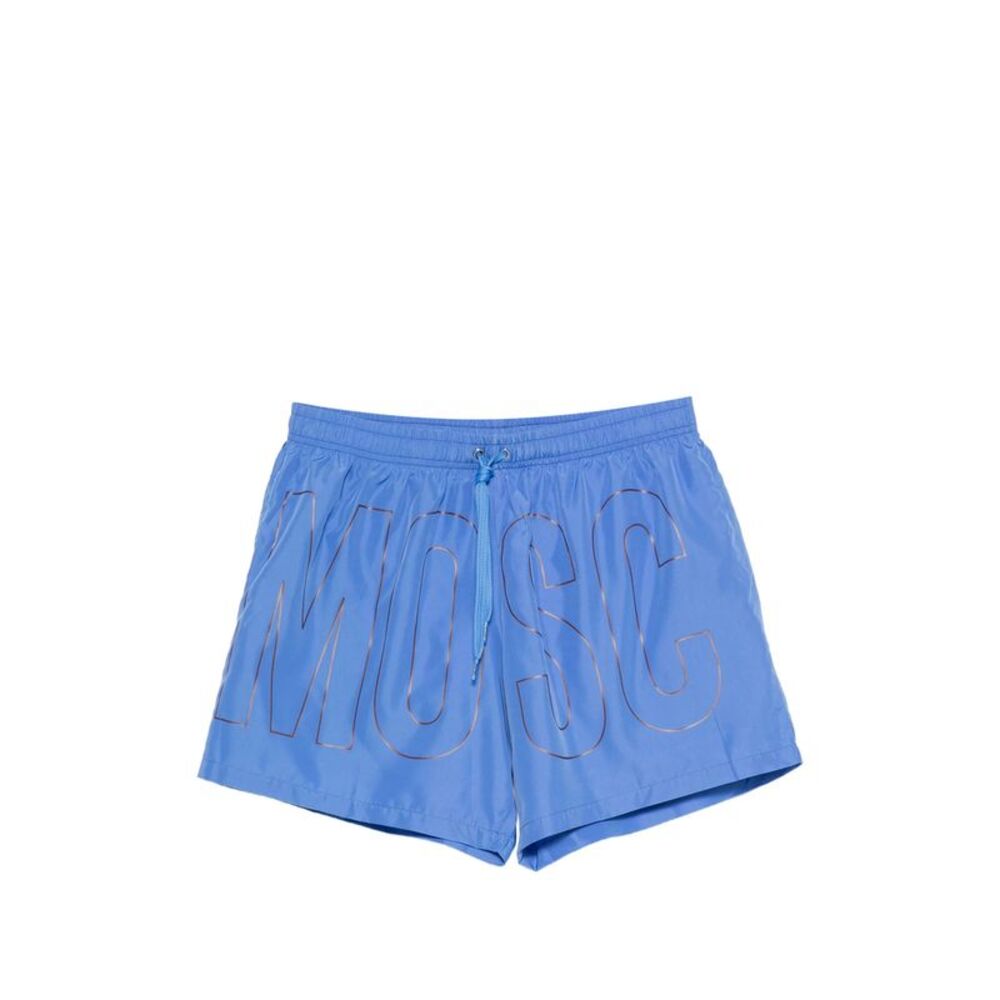Moschino Blue Beachwear - Swim Shorts Men